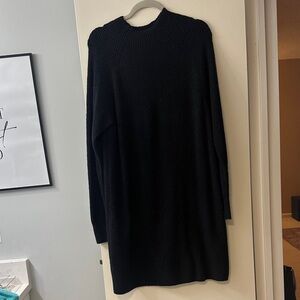 Abercrombie&Fitch Black Knit Sweater Dress
